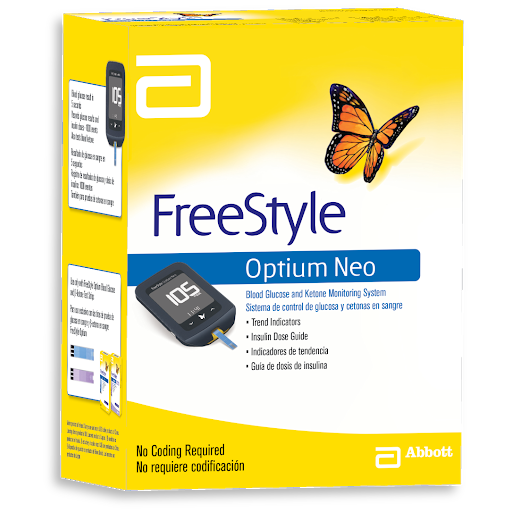 GLUCOMETRO EQUIPO FREESTYLE OPTIUM (ABBOTT)